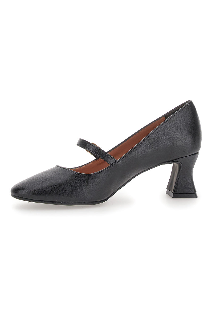 Schwarze Mary Jane Pumps mit Spulenabsatz PITTARELLO GLAM 3605