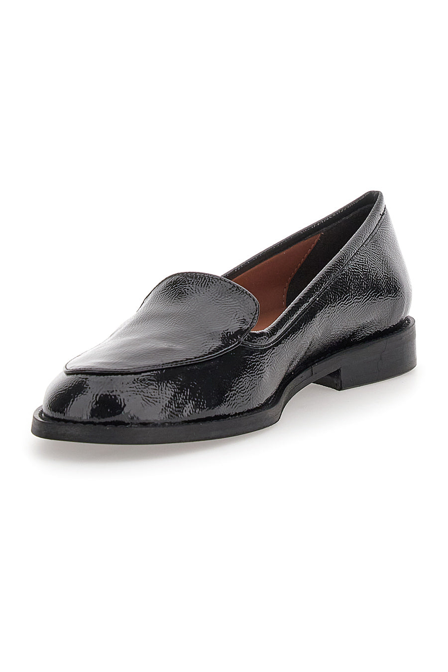 Mocassino vernice nera classico PITTARELLO GLAM 3659