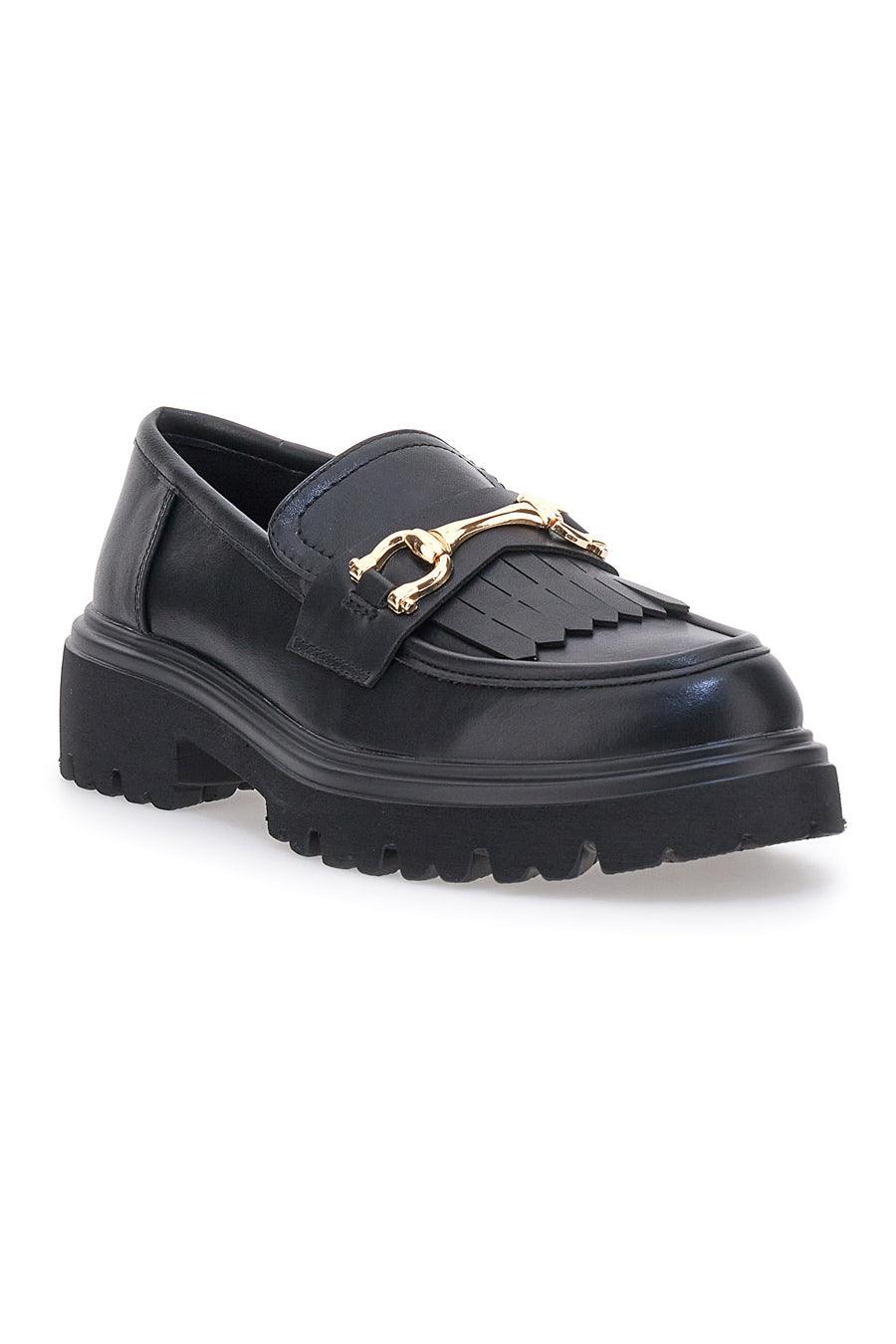 Schwarze Loafers mit Fransen PITTARELLO CAPSULE 24179007