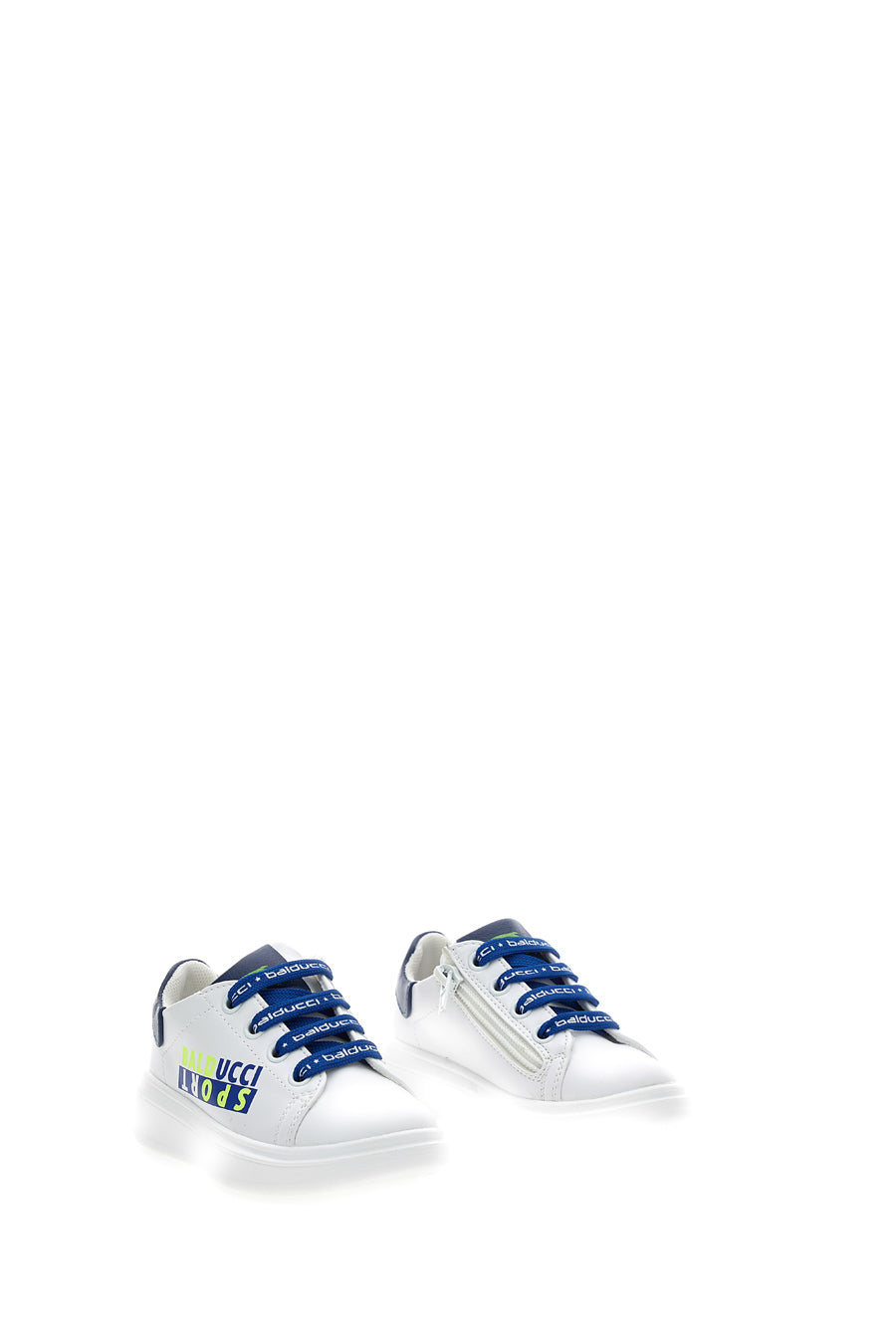 Sneakers casual Balducci 3223 Bianche con dettagli blu