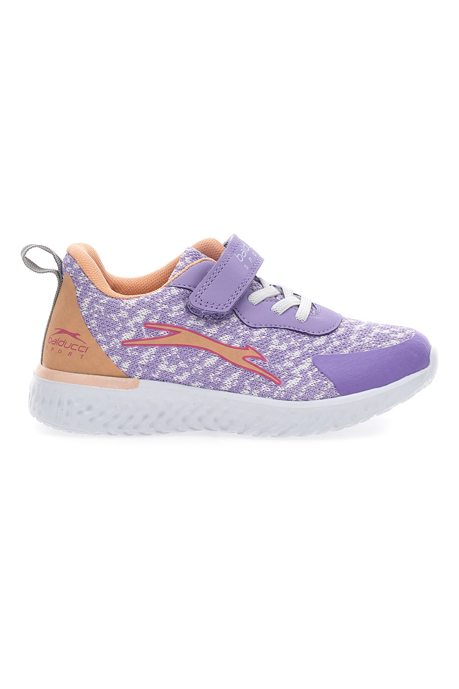 Sneakers sportive Balducci 3250 Lilla in tessuto