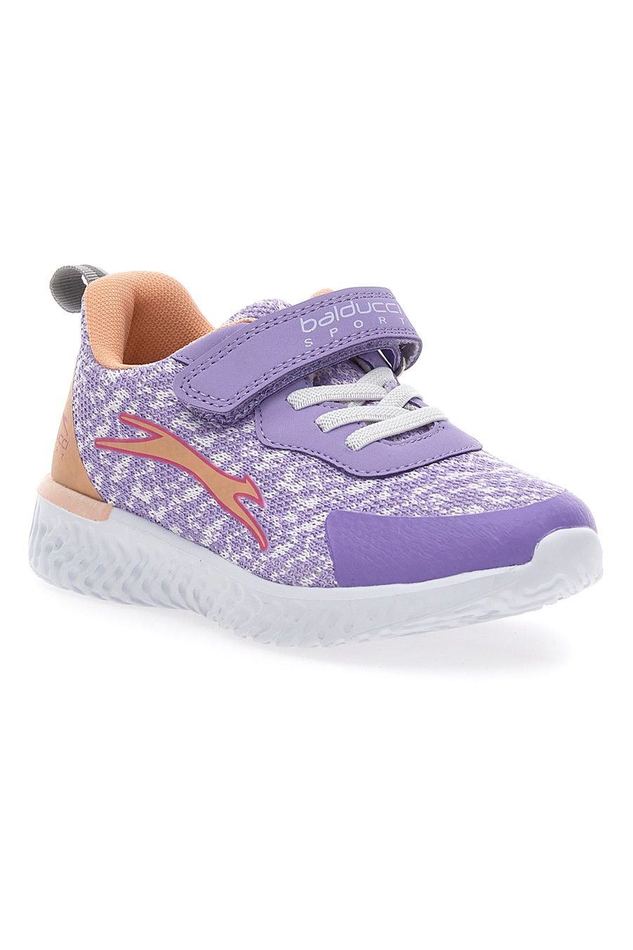 Sneakers sportive Balducci 3250 Lilla in tessuto