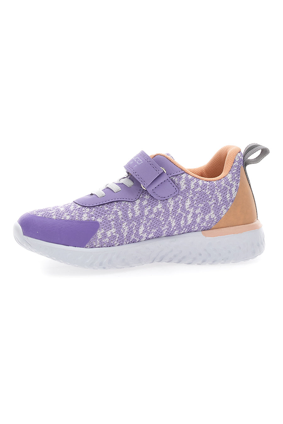 Sneakers sportive Balducci 3250 Lilla in tessuto