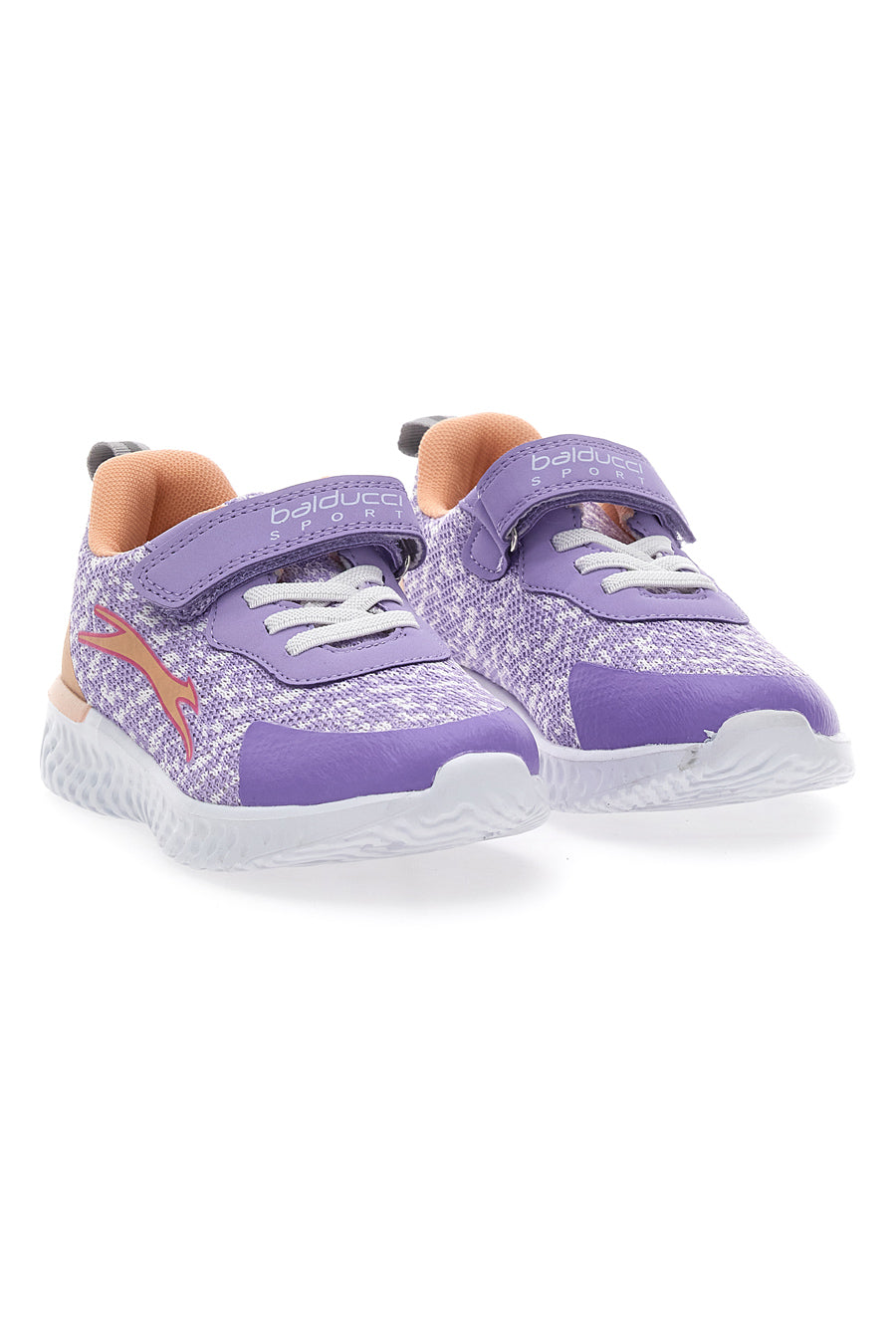 Sneakers sportive Balducci 3250 Lilla in tessuto