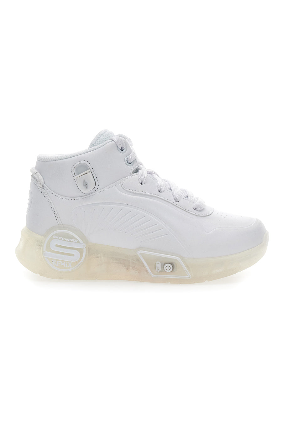 Sneakers con Luci Skechers S-Lights Remix Bianche