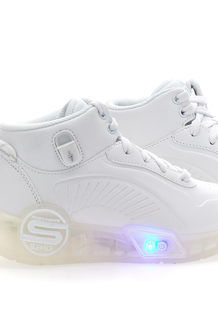 Sneakers con Luci Skechers S-Lights Remix Bianche