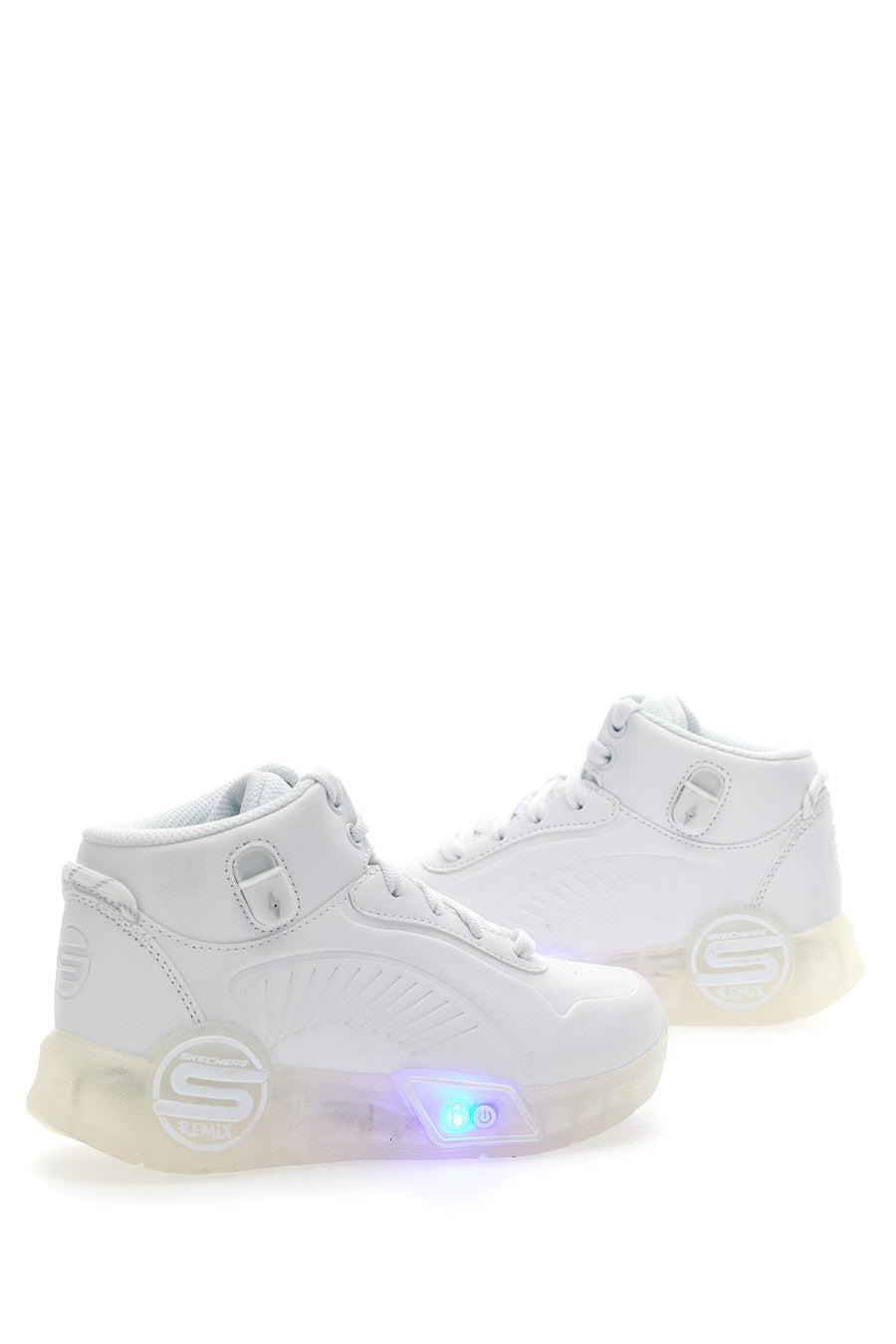 Sneakers con Luci Skechers S-Lights Remix Bianche