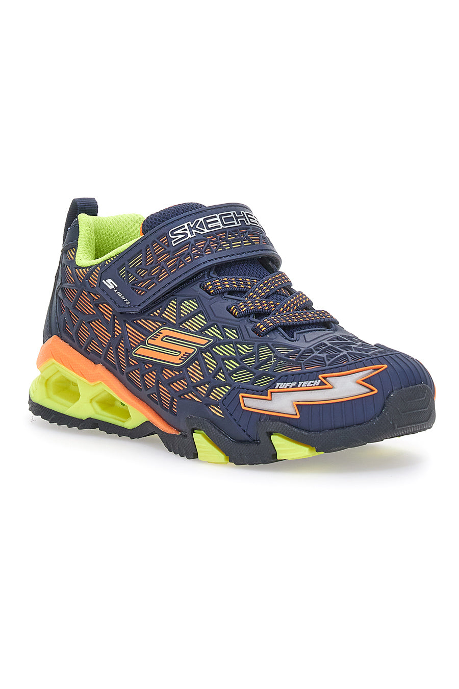 Sneakers Con Luci Skechers Tuff Force Blu