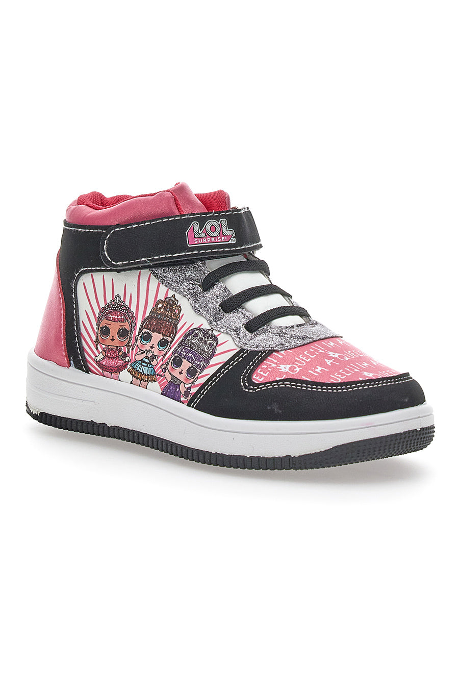 Sneakers Mid Cut Nere e Rosa Lol Surprise 5310