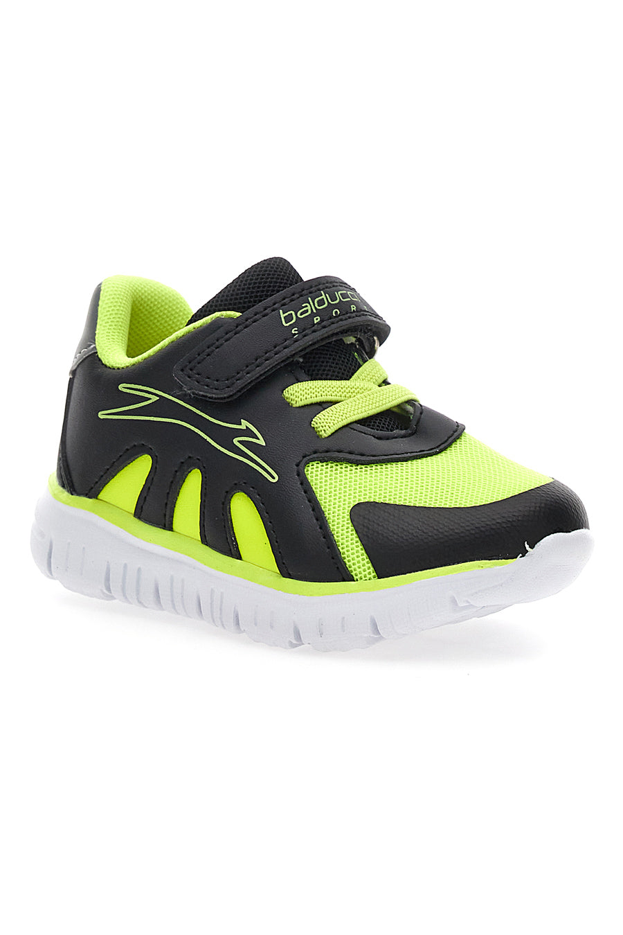 Sneakers Nera e Lime Balducci 4010