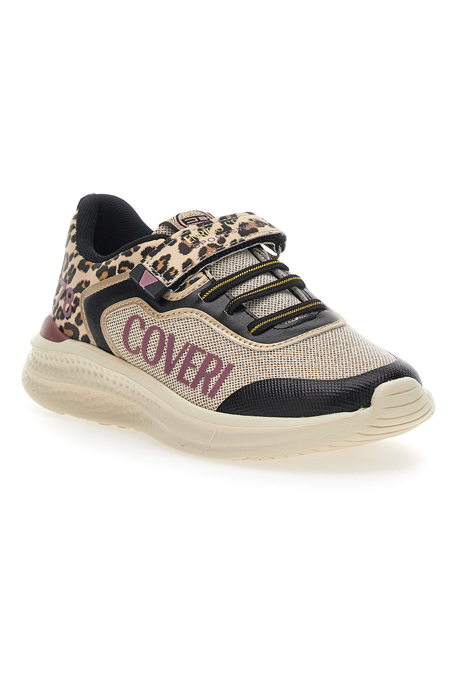 Sneakers Beige Enrico Coveri Roller Animal NBK