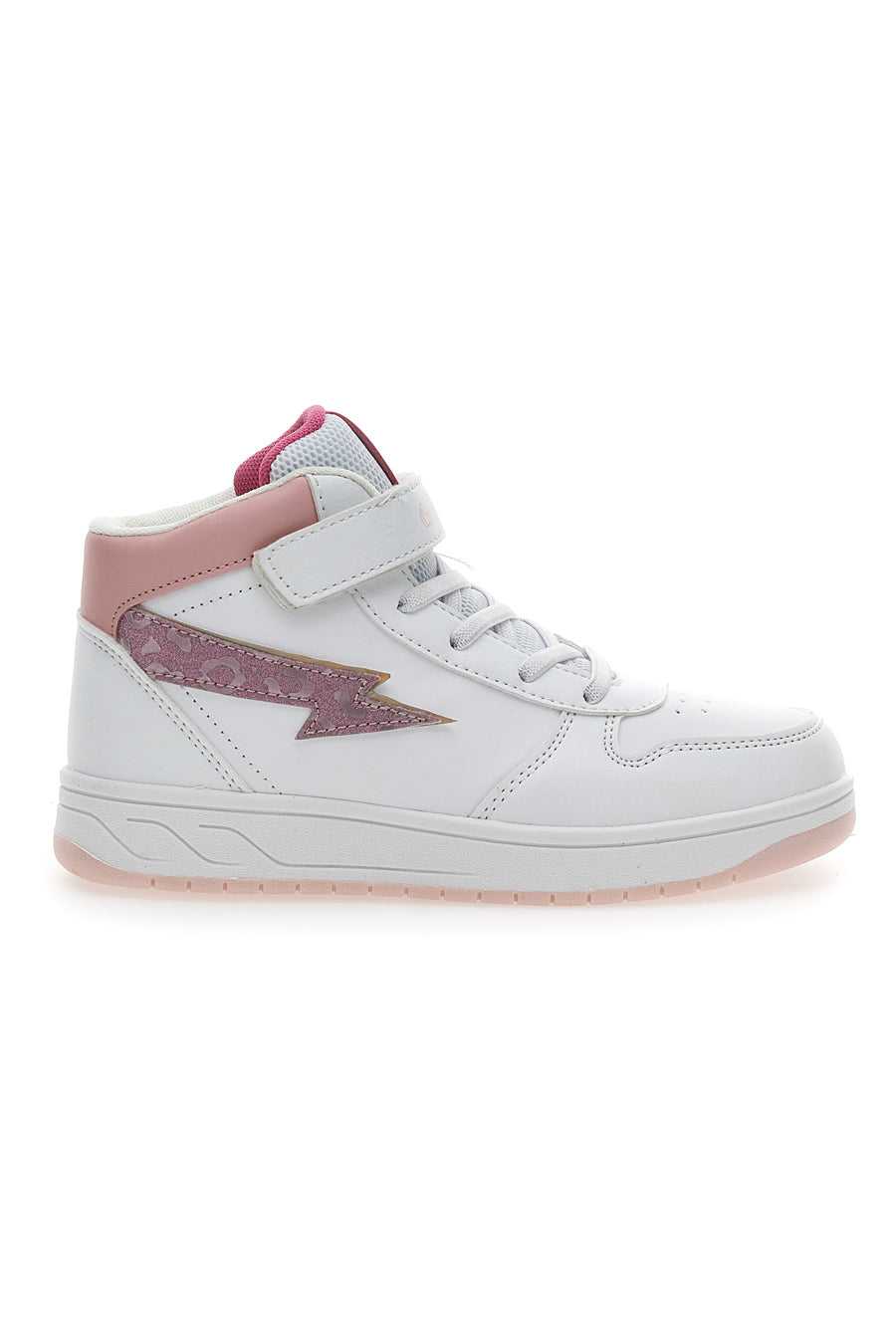 Sneakers Mid-cut Bianche e Rosa Grazie 2230