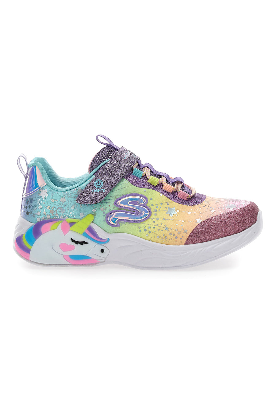 Sneakers con Luci Skechers S Lights Unicorn Dreams