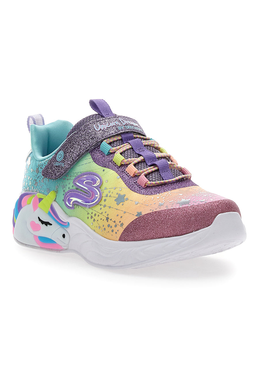 Sneakers con Luci Skechers S Lights Unicorn Dreams