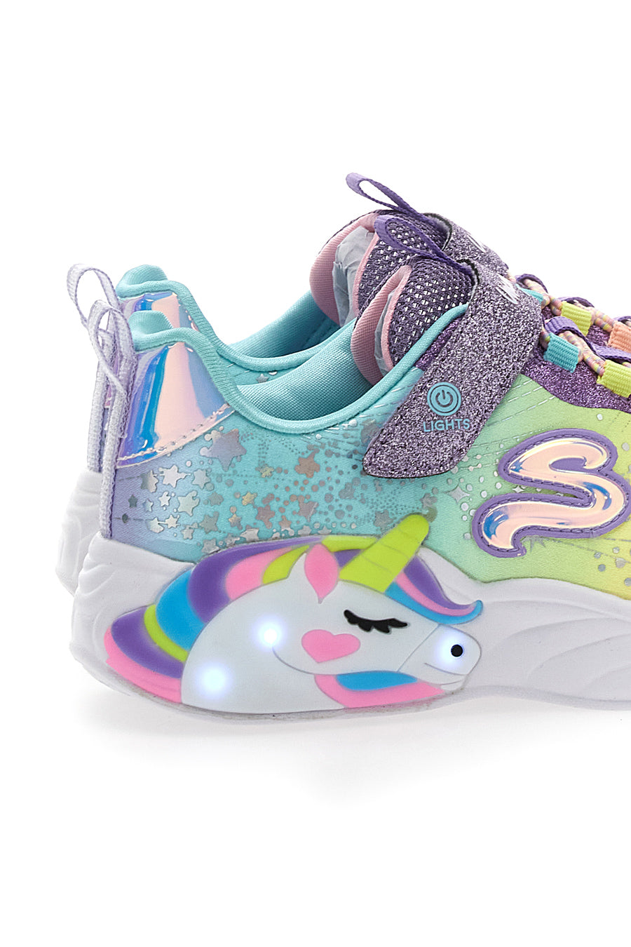 Sneakers con Luci Skechers S Lights Unicorn Dreams