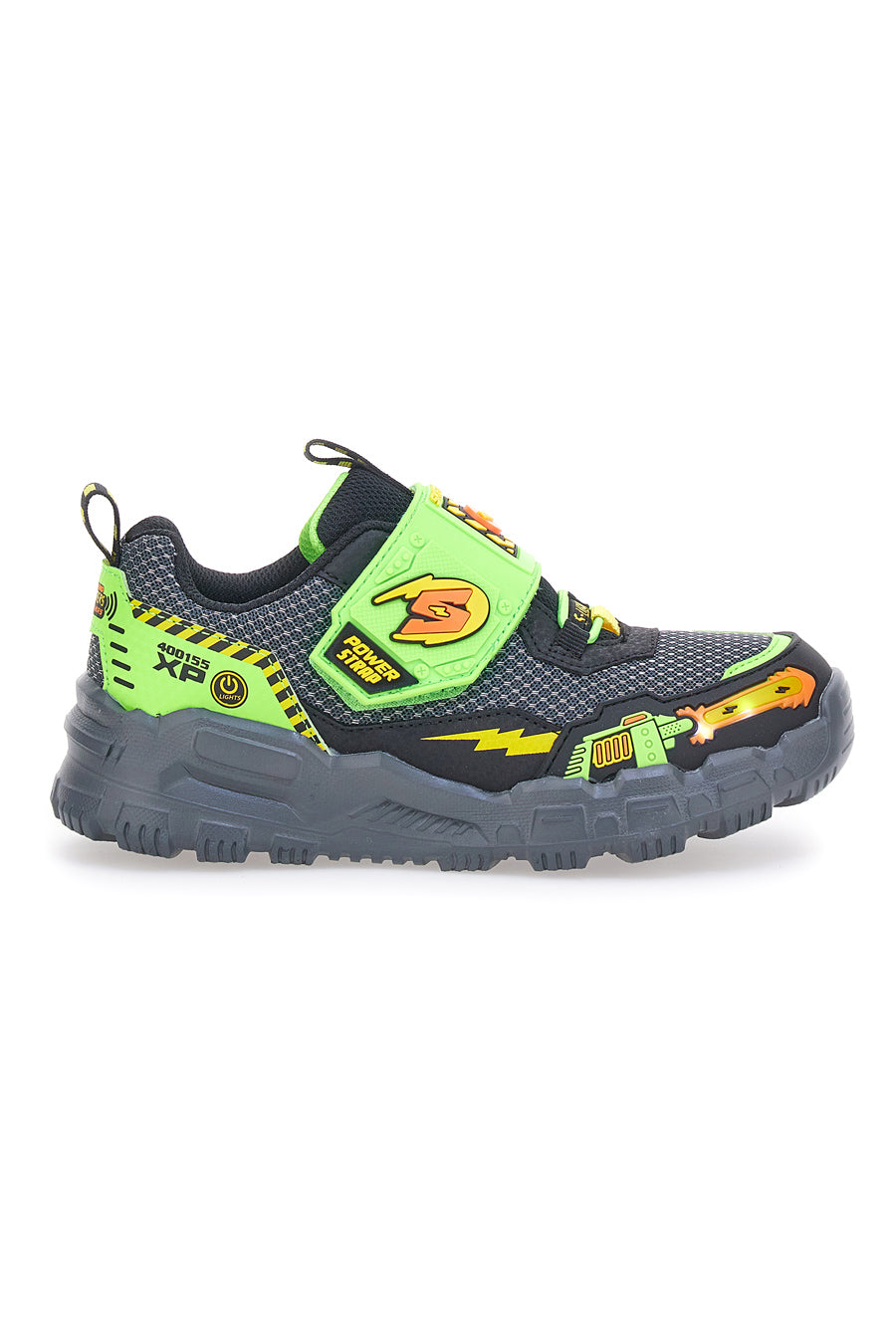 Sneakers con Luci ed Effetti Sonori Nere Skechers Sound Blasters