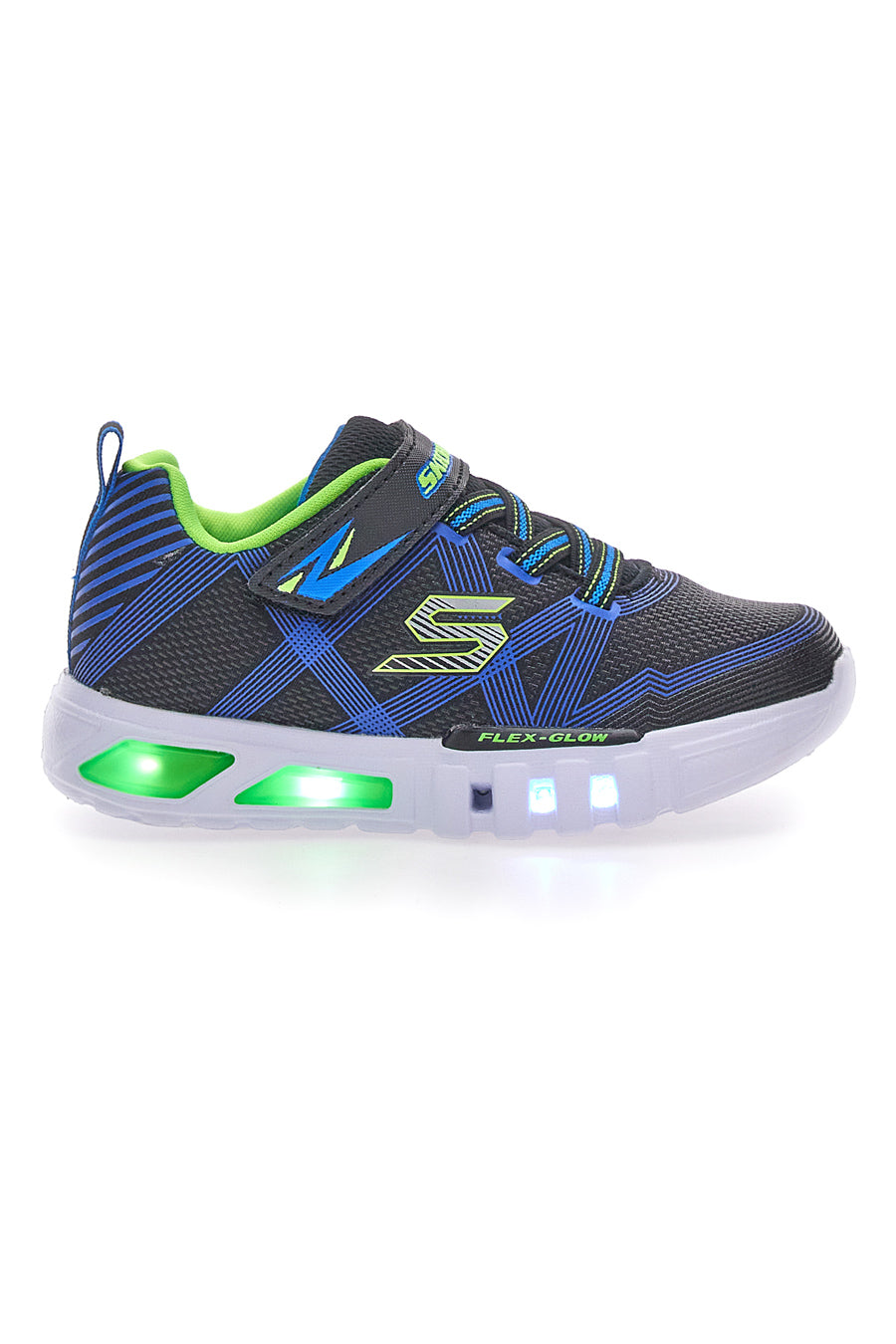 Sneakers con Luci Skechers Flex Glow Blu