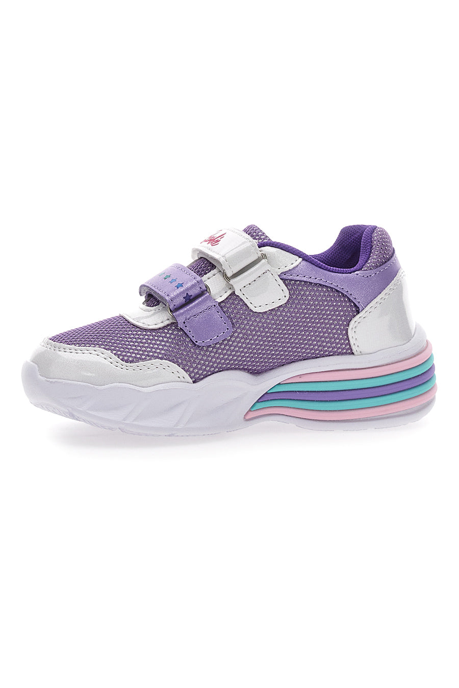 Sneakers con Luci Barbie 1111 Viola e Bianche