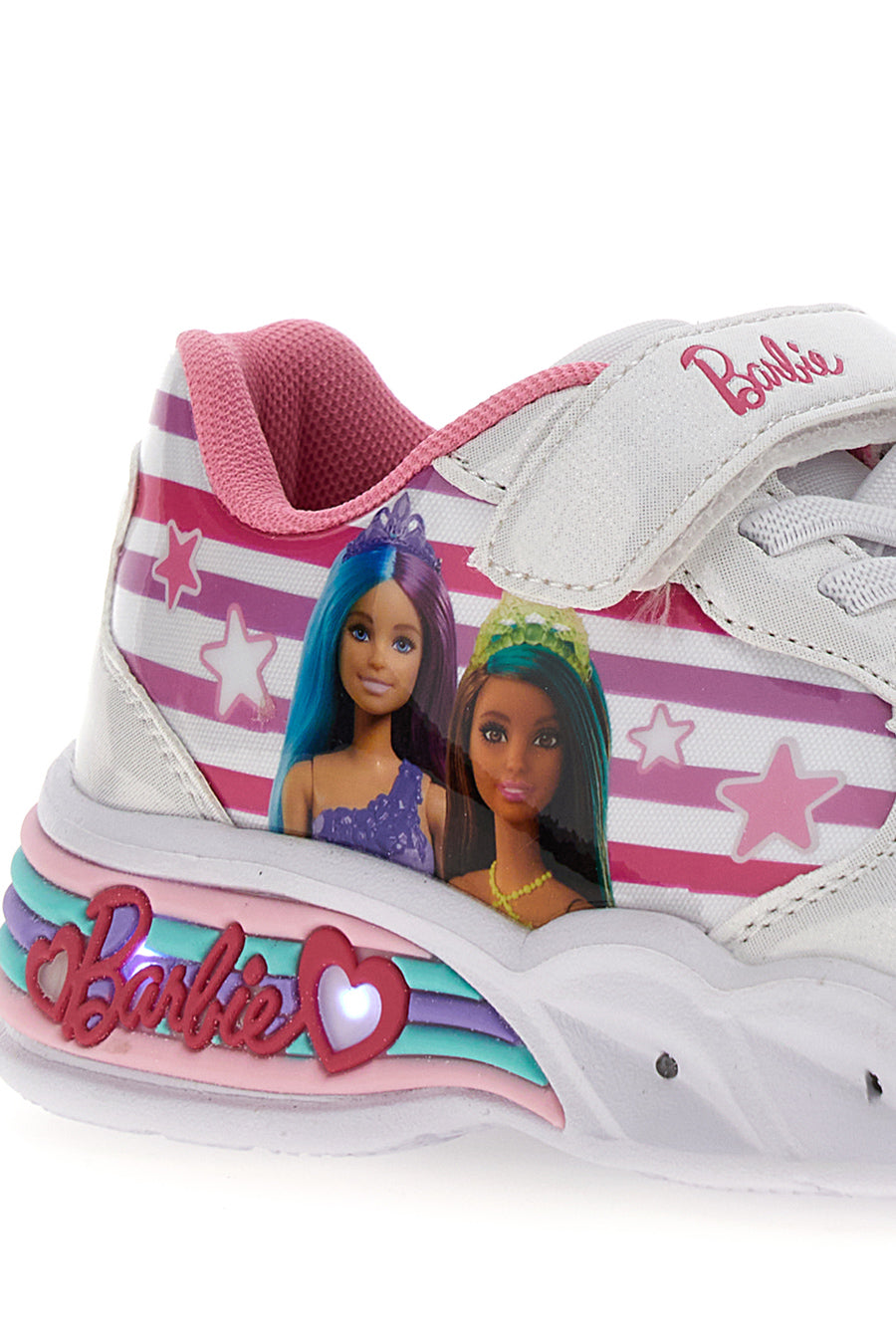 Sneakers con Luci Barbie 1112 Bianche