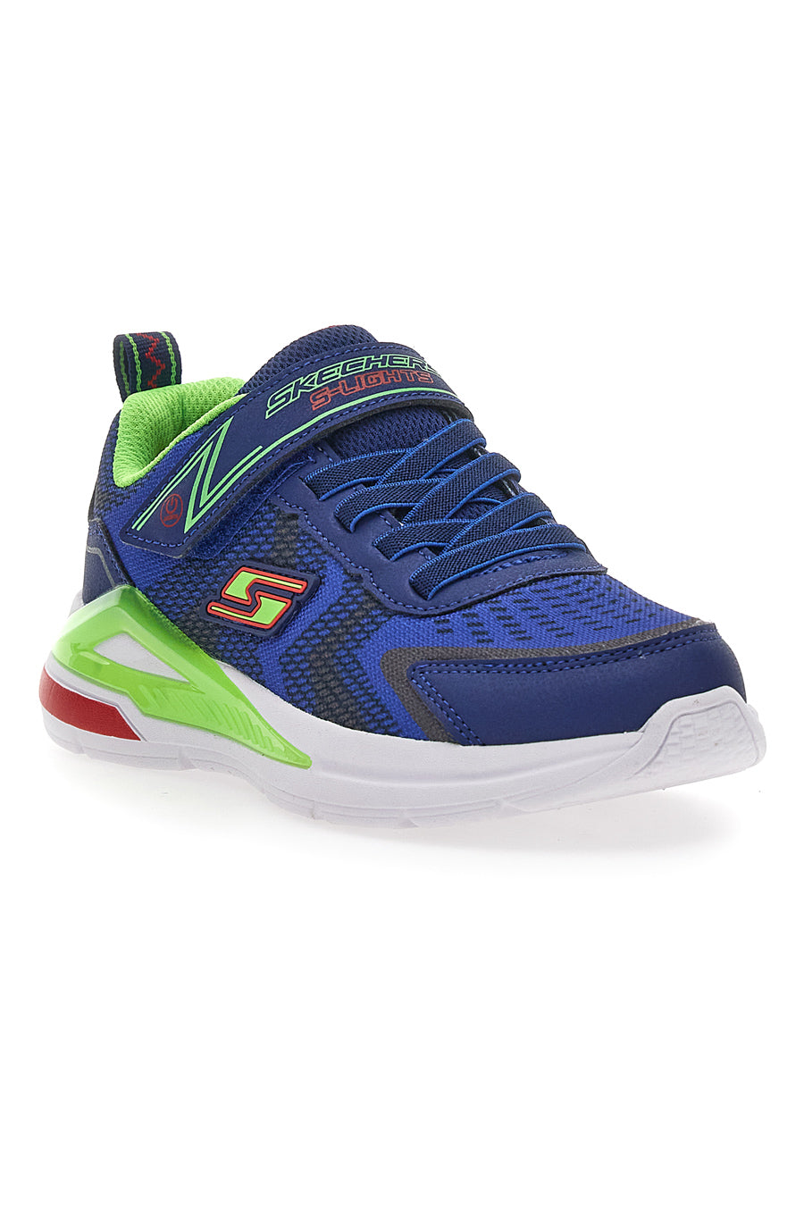 Sneakers Con Luci Skechers Tri-Namic Blu