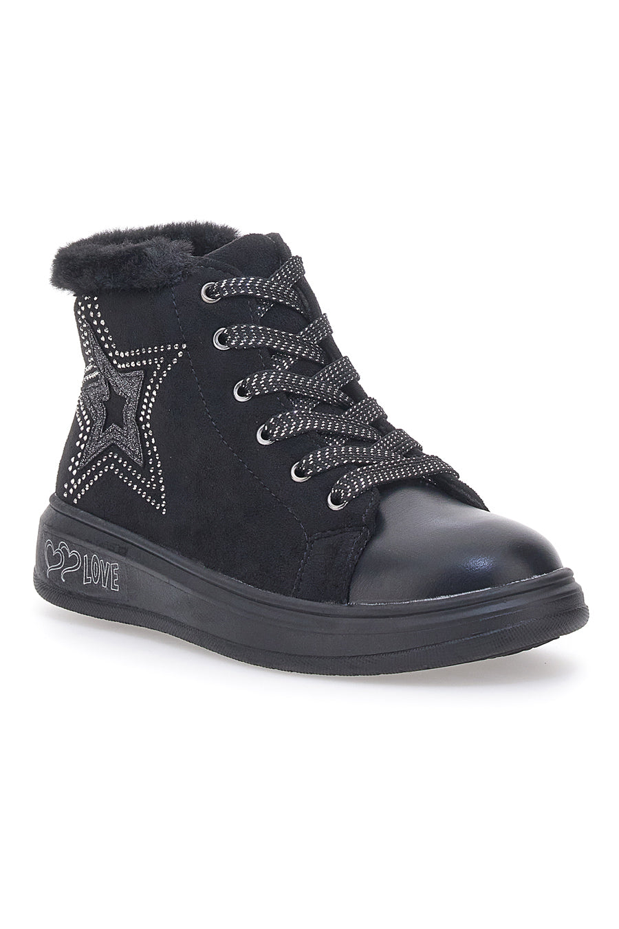 Sneakers Mid Cut Nere Grazie 14218