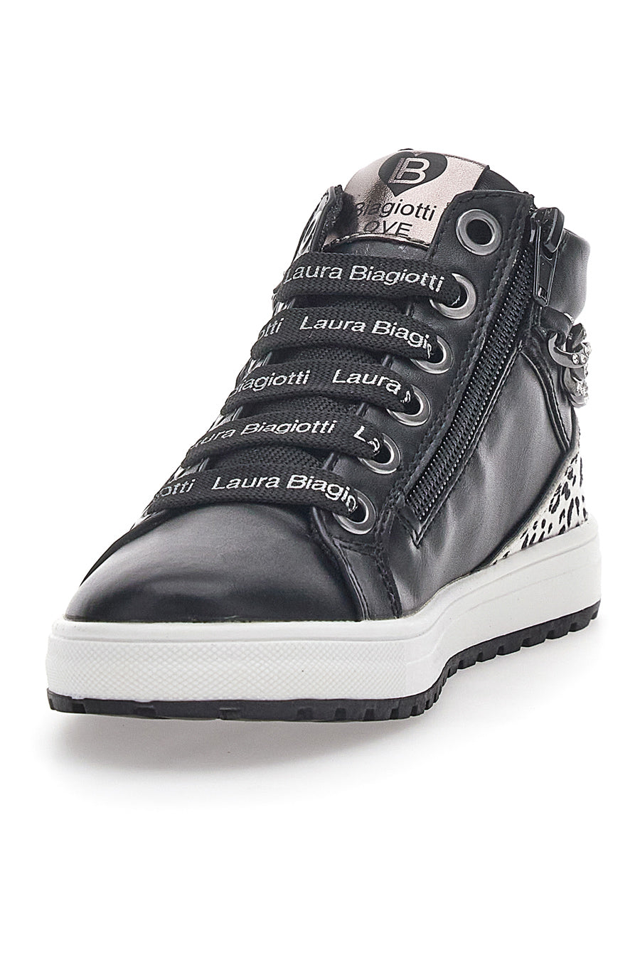 Sneakers Mid-Cut Nere Laura Biagiotti 15546