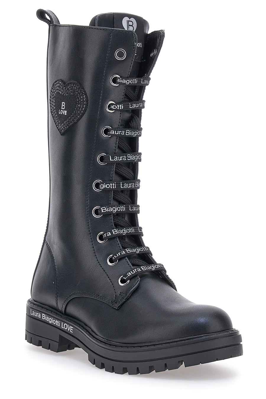 Combat Boots Neri Laura Biagiotti 8611