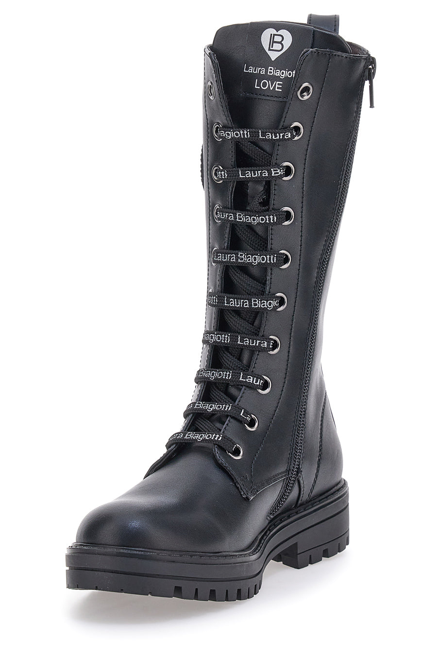 Combat Boots Neri Laura Biagiotti 8611