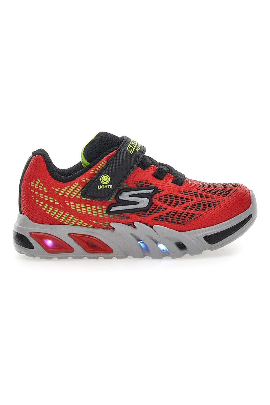 Sneakers Con Luci Skechers Glow Elite-Vorlo Rosse