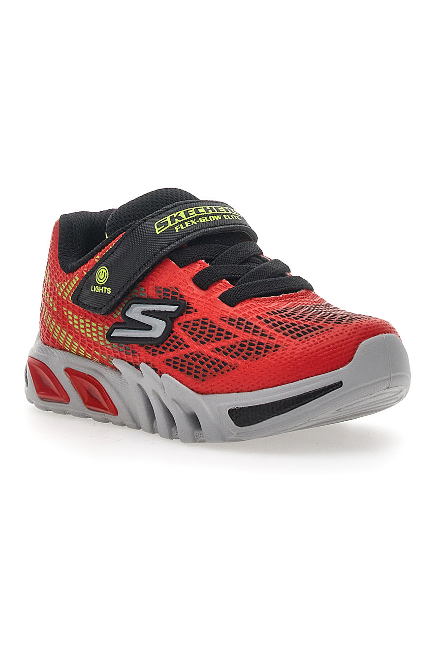 Sneakers Con Luci Skechers Glow Elite-Vorlo Rosse