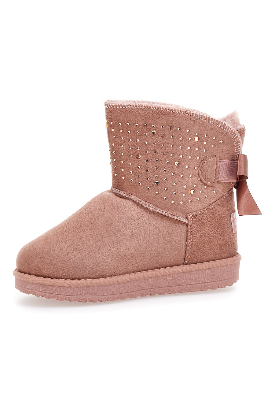 Stiefeletten mit rosa Fell 2T2L 81