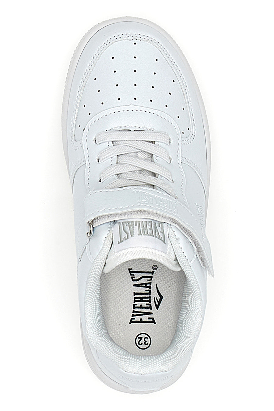 Sneakers Bianche con Velcro da Bimbi Everlast 713