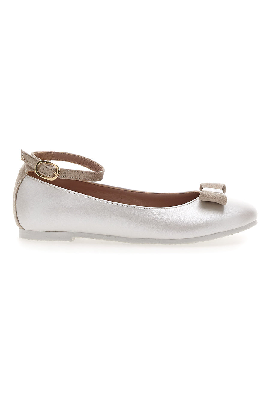 Ballerine Bianche con Fiocco Graie Girl 409