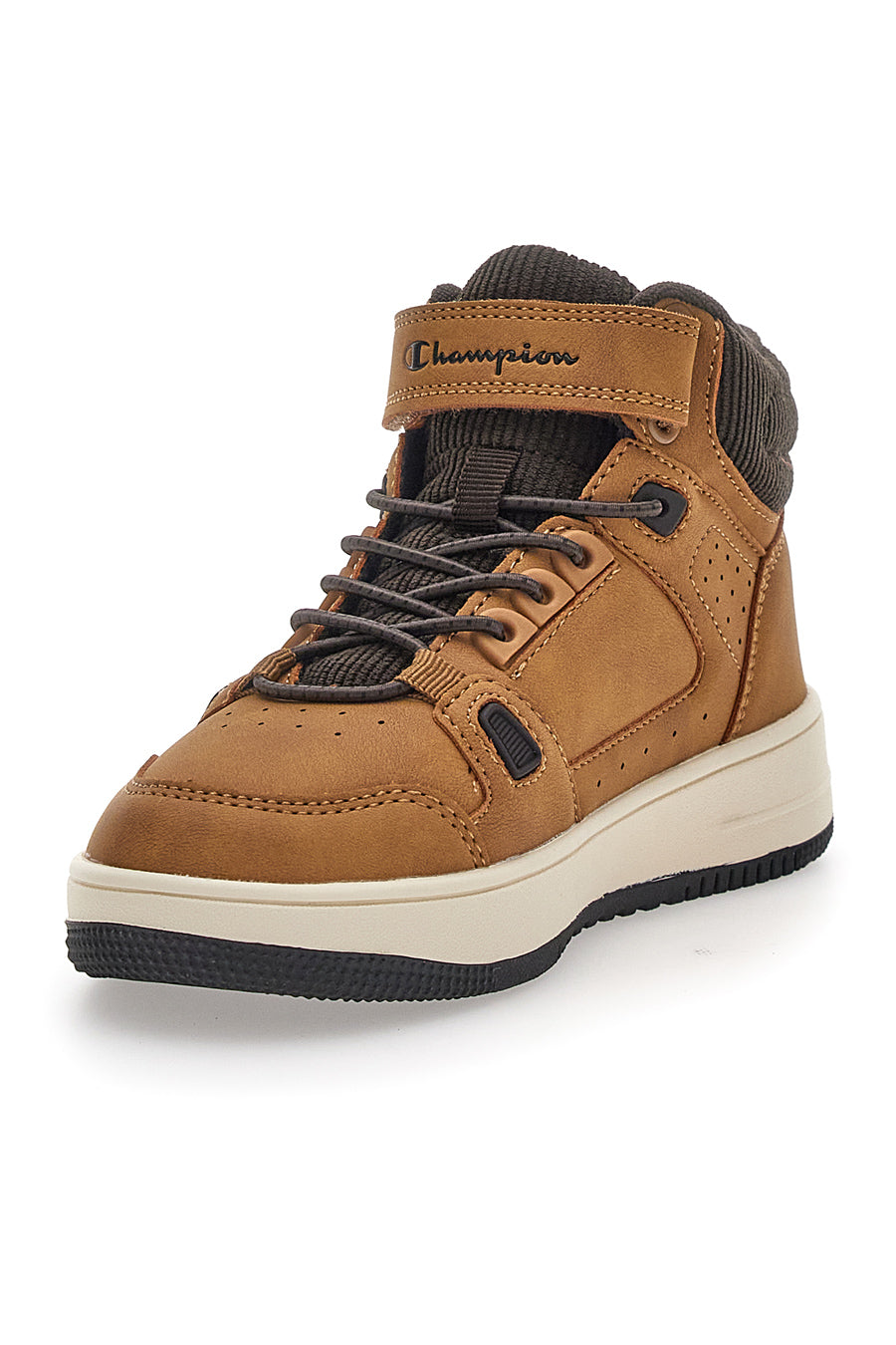 Sneakers Mid-Cut Marroni con Velcro CHAMPION RB18 MID CORD B PS