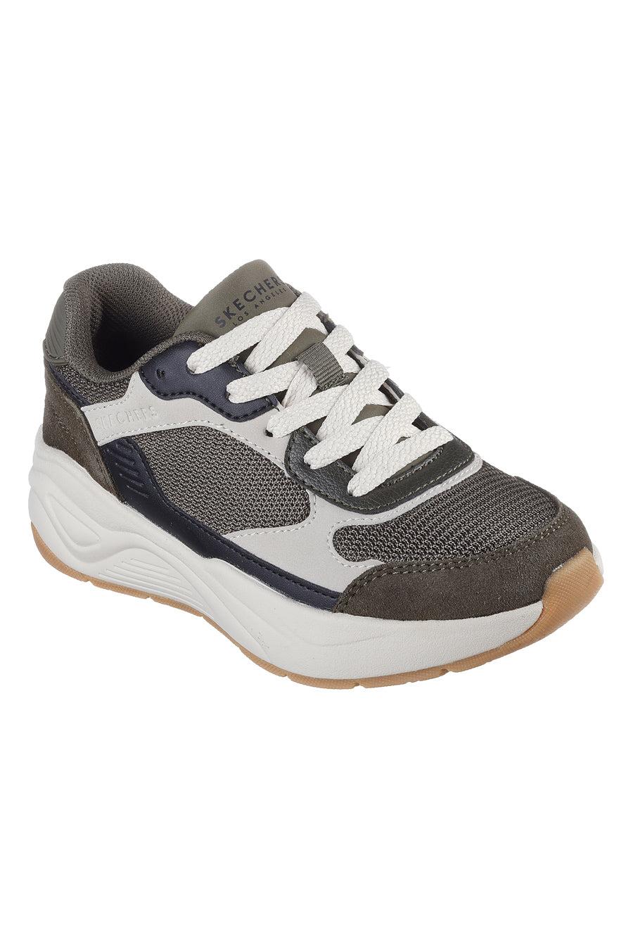 Sneakers Oliva e Beige Skechers Nova Jogger