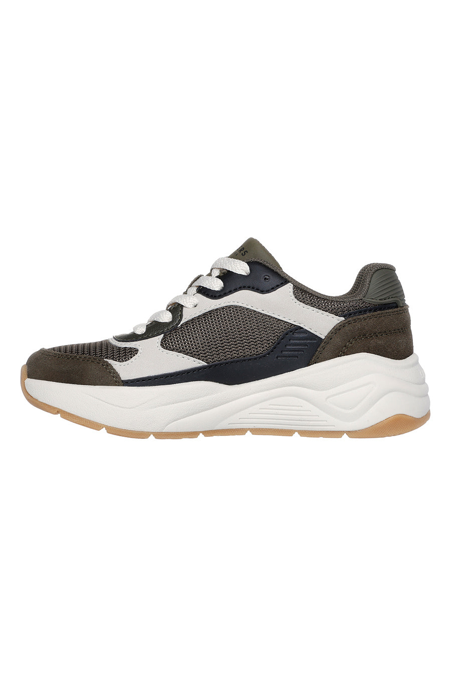 Sneakers Oliva e Beige Skechers Nova Jogger