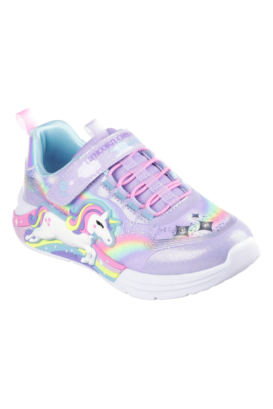 SKECHERS CON UNICORNO E LUCI INTEGRATE 302298L