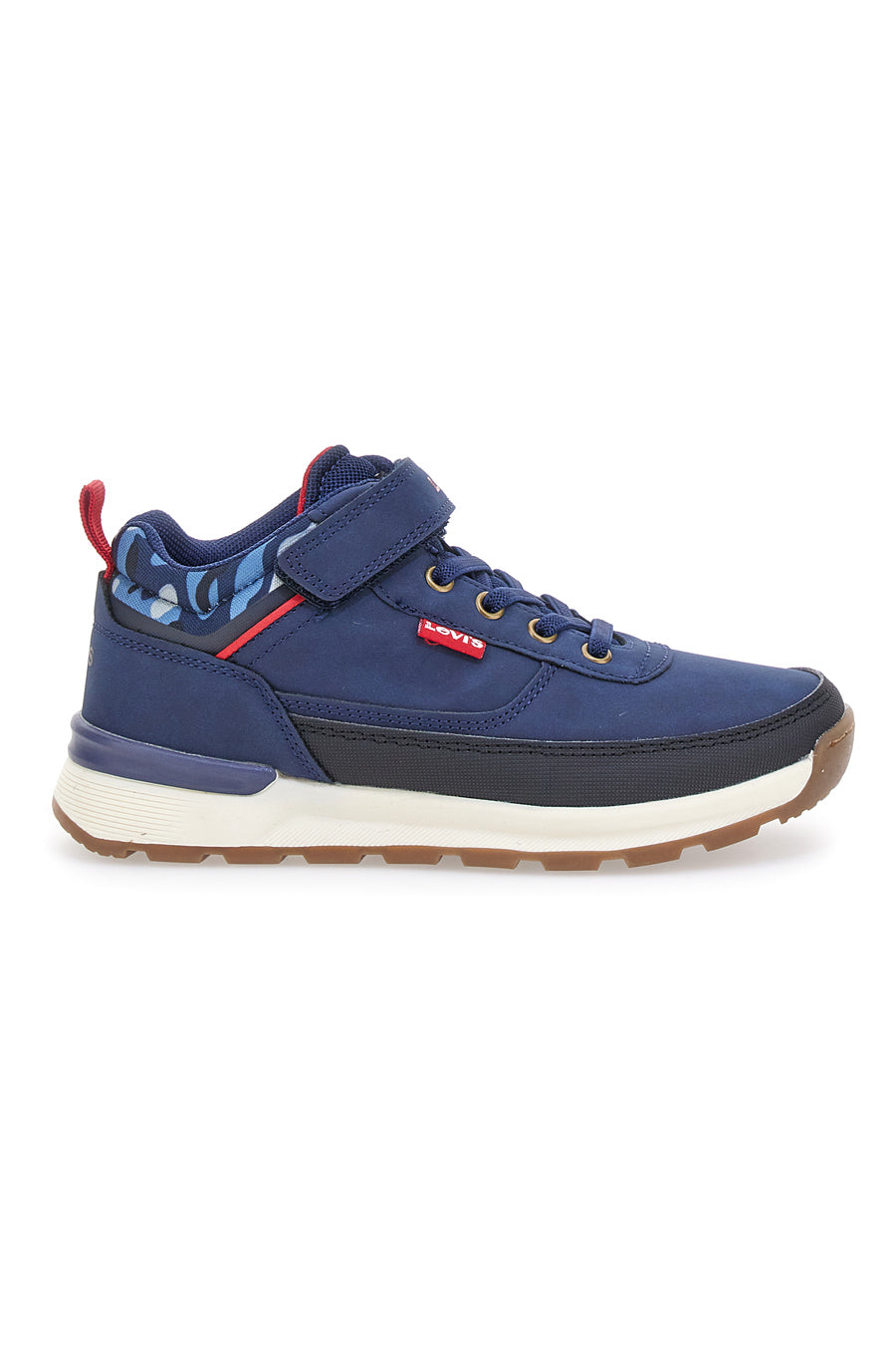 Sneakers mid-cut blu con velcro LEVI'S ASCOT REFRESH