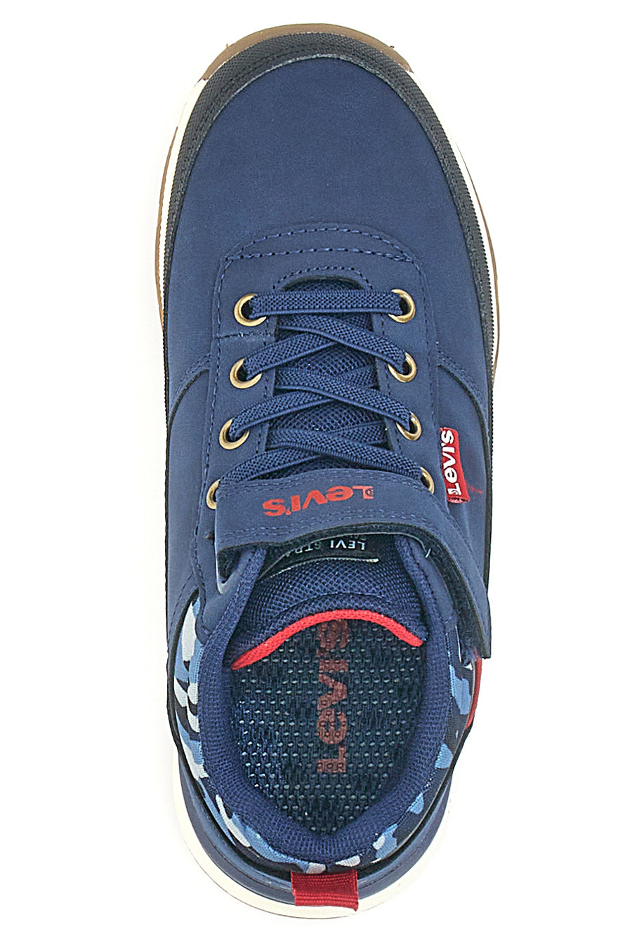 Sneakers mid-cut blu con velcro LEVI'S ASCOT REFRESH