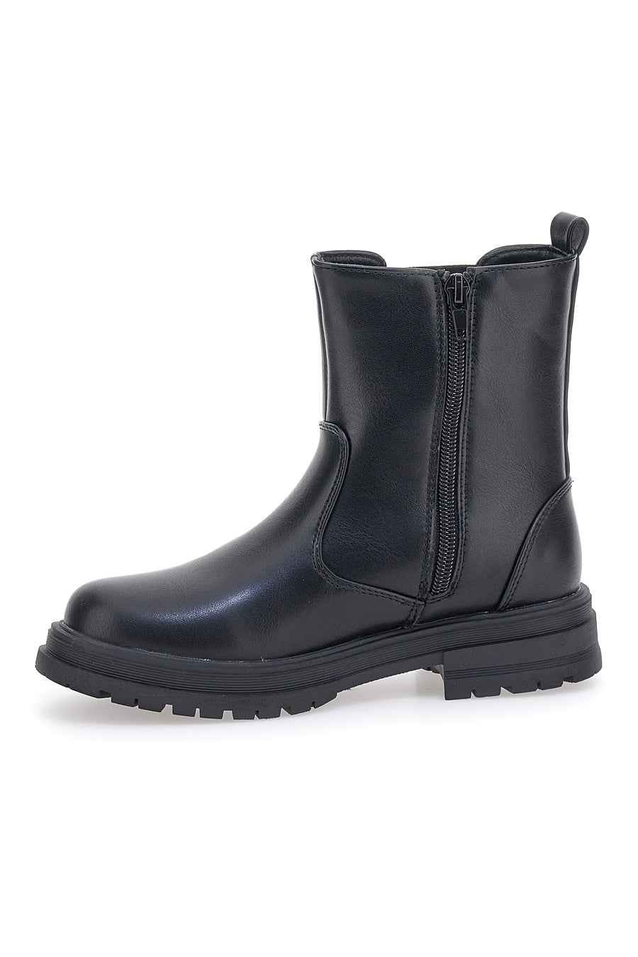 Stivaletti Chelsea Boots Neri Pitt Kids SKBS931