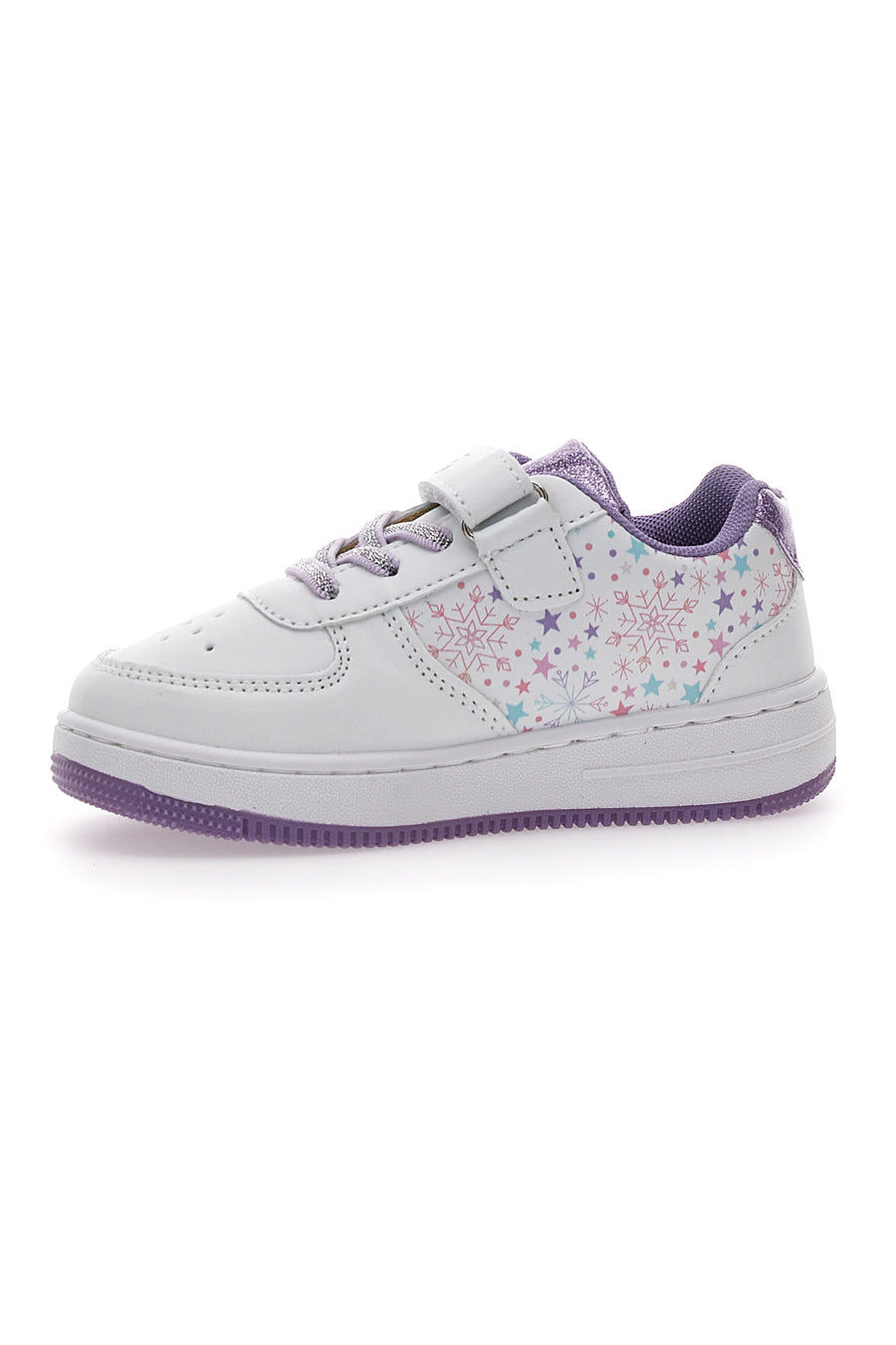 Sneakers bianche con strappi e stampa DISNEY FROZEN D4310474S