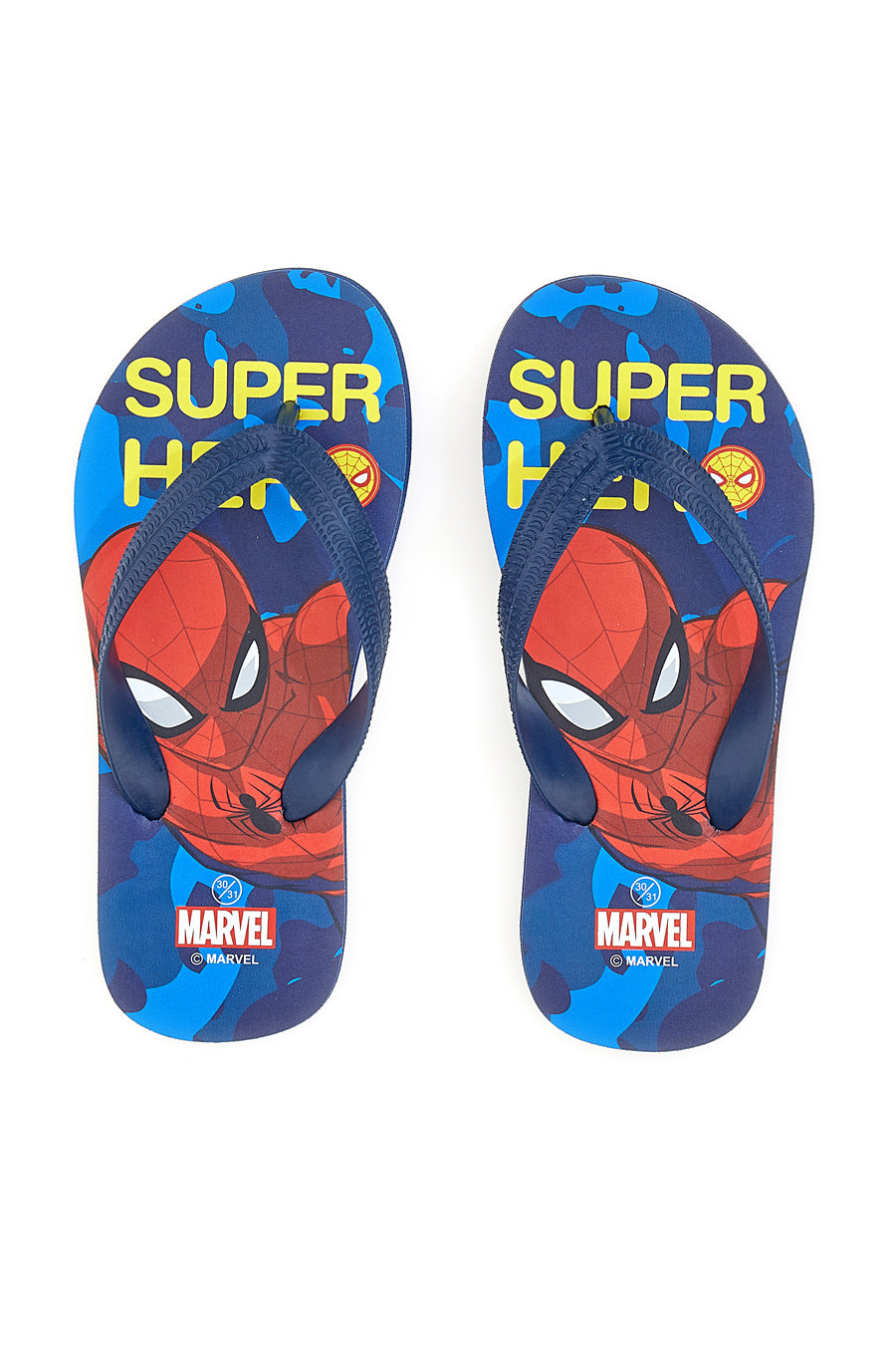 Ciabatte Infradito De Fonseca 8910 Super Hero Spiderman Blu