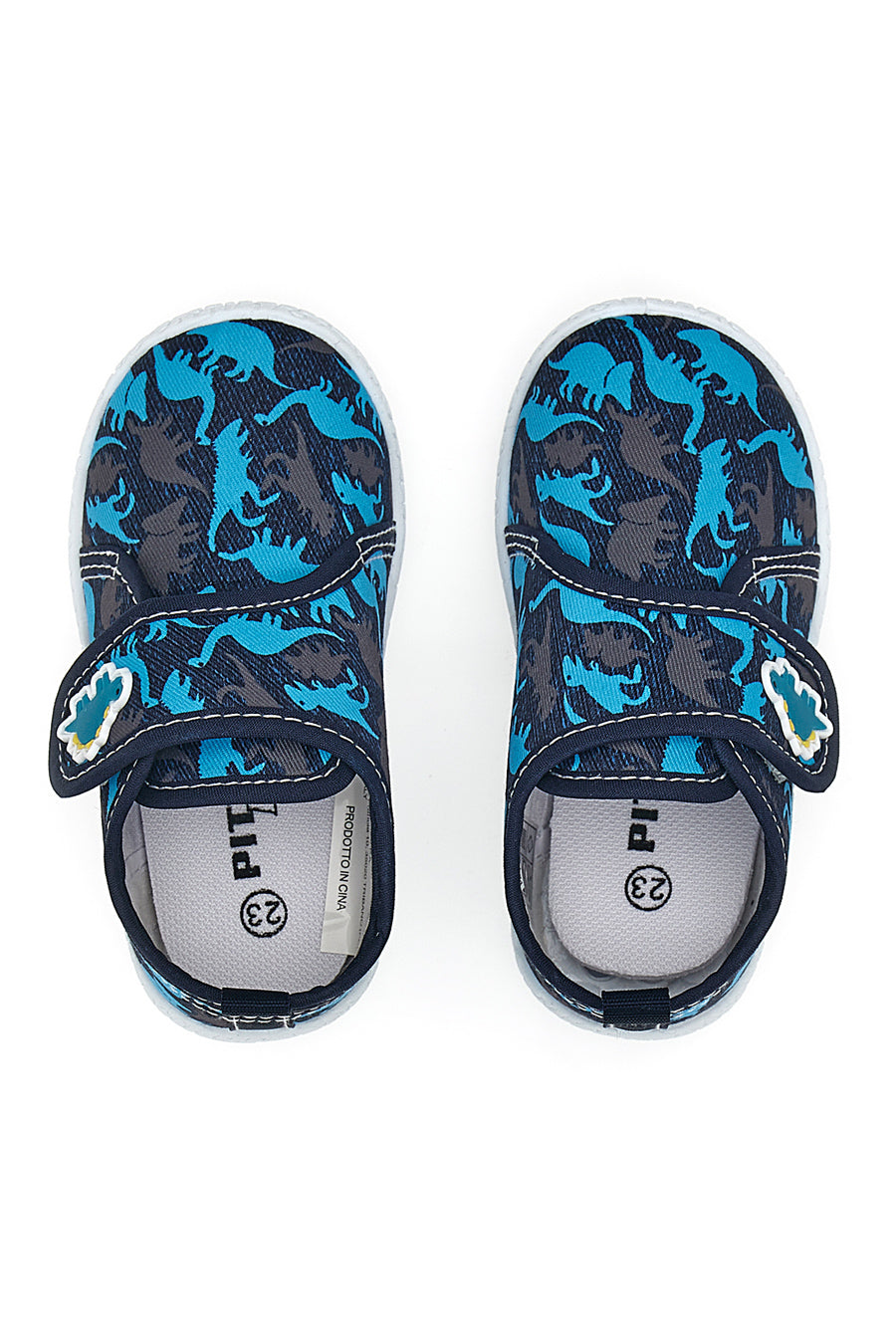 Sneakers Blu con Dinosauri Pitt Kids 2672