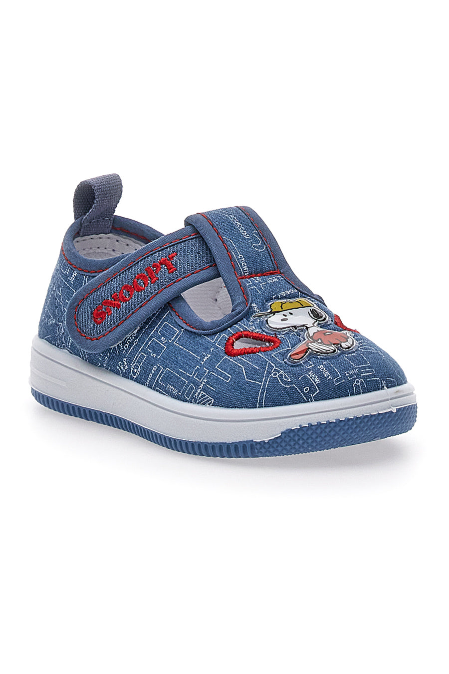 Scarpe Primi Passi Jeans in Tela Snoopy 2216370