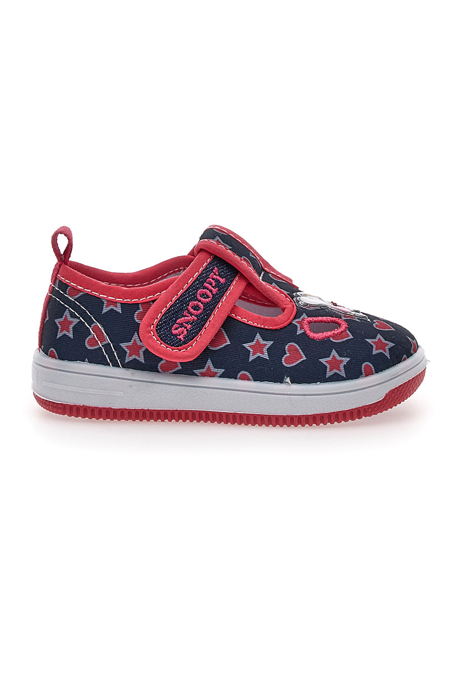 Scarpe Primi Passi Jeans e Fucsia in Tela Snoopy 2216111