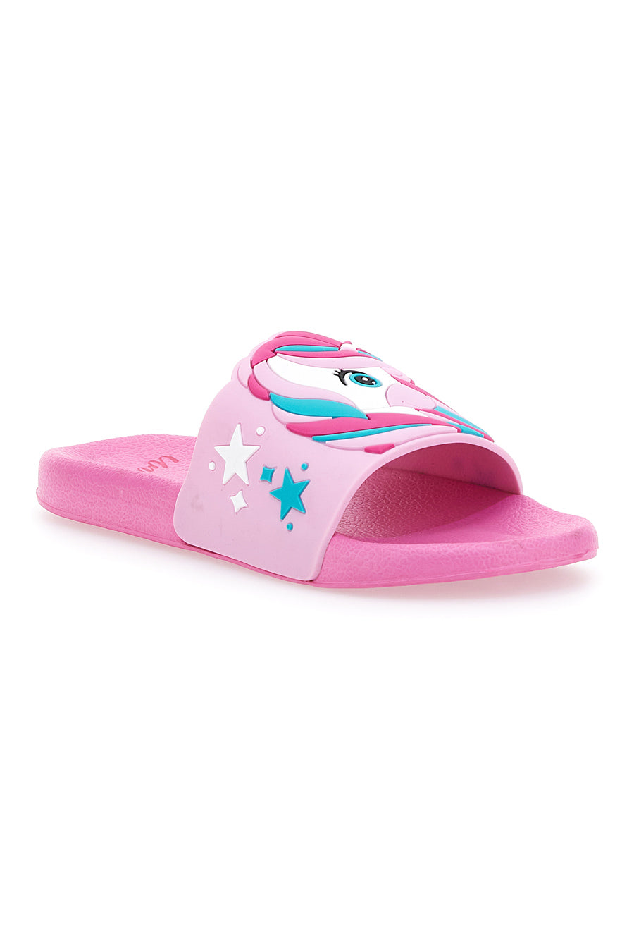 Rosa Gummipantoffeln mit Disney Einhorn 8010082