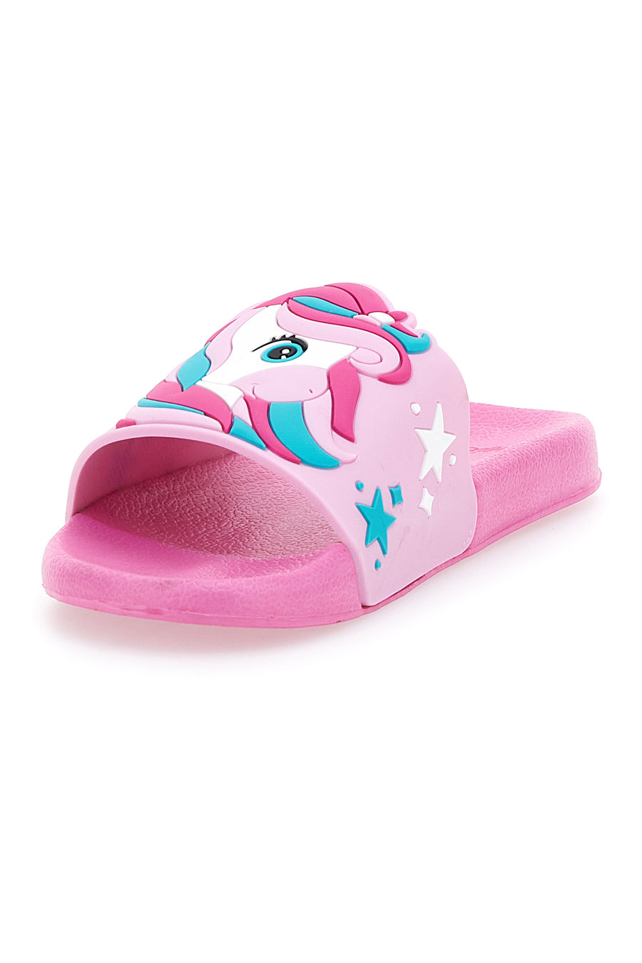 Rosa Gummipantoffeln mit Disney Einhorn 8010082