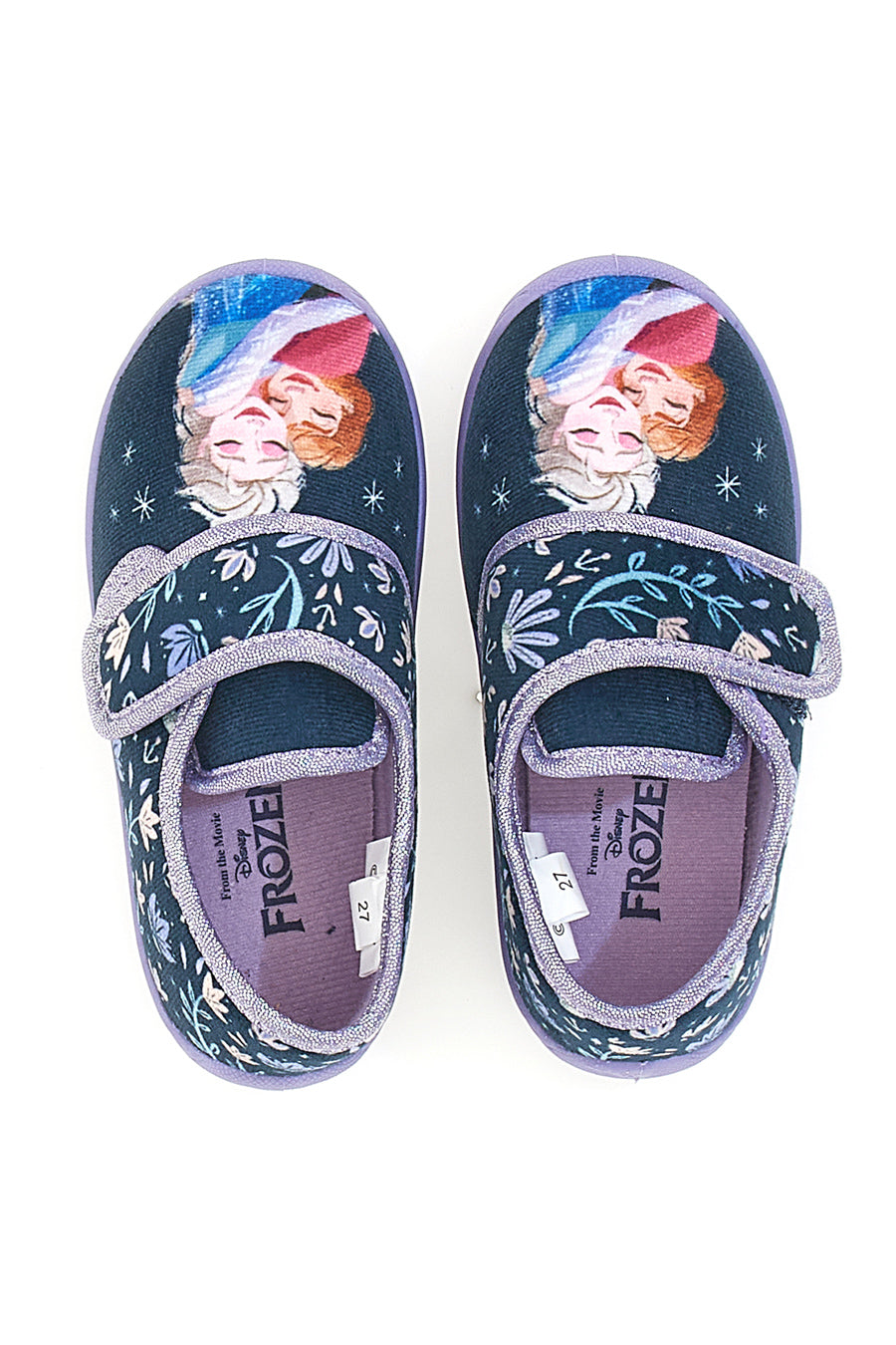 Scarpe Primi Passi Blu e Viola con stampa FROZEN 18FII4S41LA