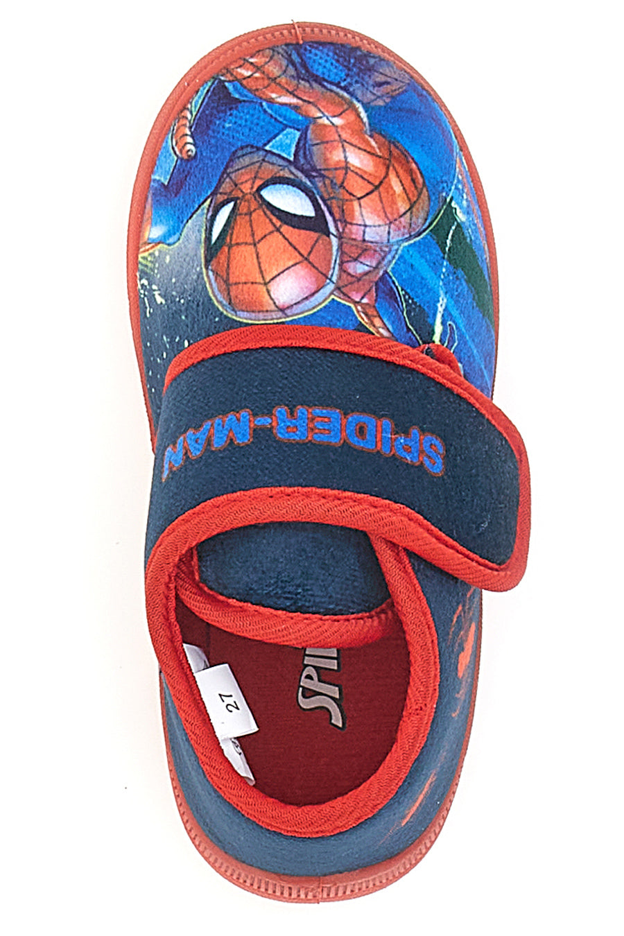 Scarpe Primi Passi Rossi e Blu Con Velcro SPIDERMAN 16SP4S13LB