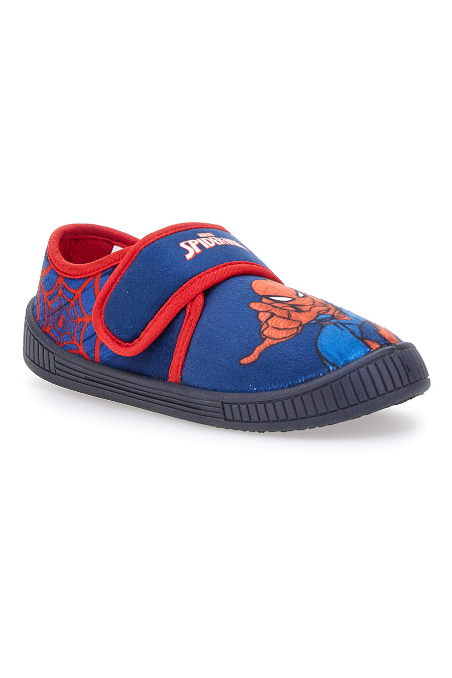 Pantofole chiuse Blu Con Strappo in Velcro Spiderman 12SP4S24LB